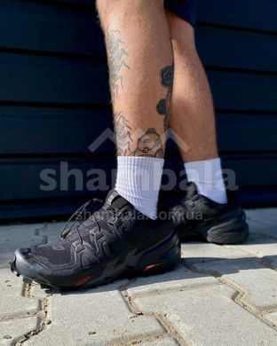 Кросівки чоловічі Salomon Speedcross 6, Black/Black/Phantom, 8,5 (SLM SPEEDCRSS6,417379-8,5)