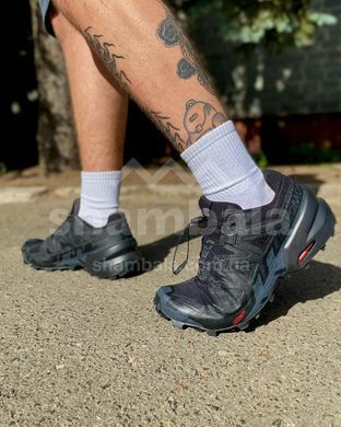 Кросівки чоловічі Salomon Speedcross 6, Black/Black/Phantom, 8,5 (SLM SPEEDCRSS6,417379-8,5)