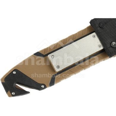 Ніж з паракордом Ganzo G8012V2, Brown (GNZ G8012V2-DY)