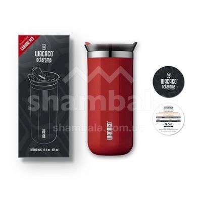 Термокружка Wacaco Octaroma Grande 435 мл, red (4897066230641)