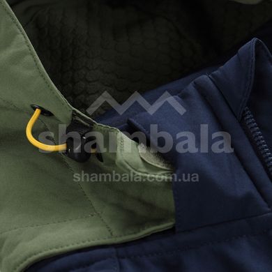 Мужская куртка Soft Shell Alpine Pro LANC, green/blue, M (MJCA594587 M)
