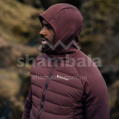 Чоловічий легкий пуховик Montane Composite Hoodie M, Black, L (5056601024599)