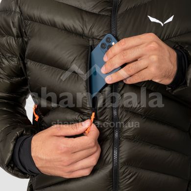 Чоловічий зимовий пуховик для альпінізму Salewa Ortles MED 3 RDS DWN Jacket M, Black Out, 48/M (28718/0910 48/M)