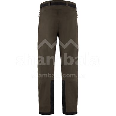 Штани чоловічі Fjallraven Keb Eco-Shell Trousers M Long, Dark Olive, S/44 (7323450155827)
