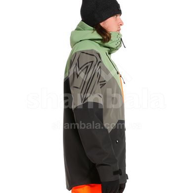 Гірськолижна чоловіча тепла мембранна куртка Rehall Dogfish 2023, Turf Green, XXL (Rhll 60307,4033-XXL)