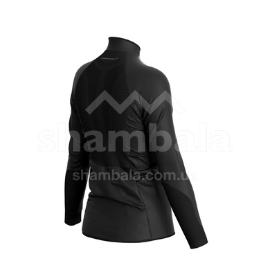 Куртка женская Compressport Hurricane Windproof Jacket W, Black, S (AW00122B 990 00S)