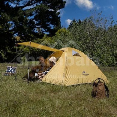 Намет чотиримісний Naturehike P-Series NH18Z044-P, Yellow, 210T/65D (NH 6927595783696)