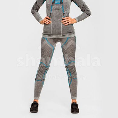 Термофутболка X-Bionic Apani 4.0 Merino Shirt Round Neck Long Sleeves Women, Black/Grey/Turquoise, L (AP-WT06W19W.B284-L)