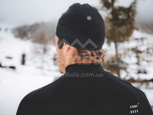 Шапка Compressport Hurricane Beanie, Black (CU00071B 990 0TU)
