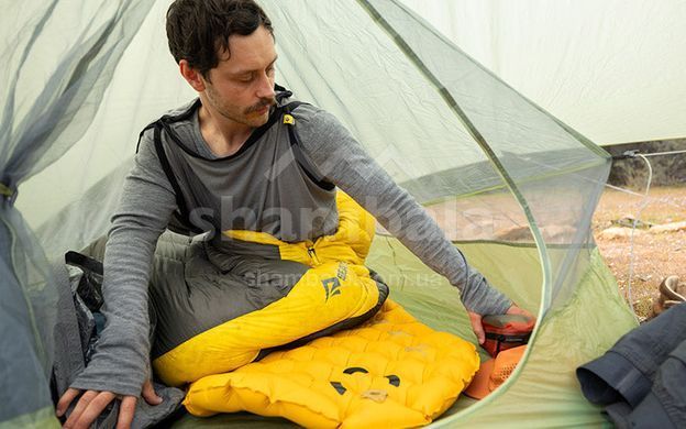 Вкладыш в спальник Sea to Summit Reactor Lightweight Liner, Long 198 см, Pewter (STS 053203)