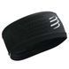 Повязка Compressport Headband On/Off, Black/White, One Size (7630102563672)