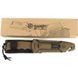 Ніж з паракордом Ganzo G8012V2, Brown (GNZ G8012V2-DY)