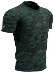 Футболка мужская Compressport Training SS Tshirt M Camo Premium, M - Green Gables (CMS AM00152B.615-M)