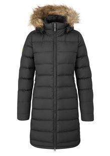 Парка жіноча Rab Deep Cover Parka Wmns, Black, 10 (RB QDB-33-BLK-10)
