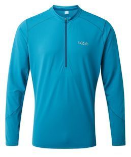 Футболка чоловіча Rab Sonic LS Tee, Azure, M (RB QBU-93-A-M)