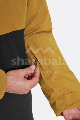 Чоловіча гірськолижна мембранна куртка Rab Khroma Diffract Jacket, Black, SML (QIP-37-BLK-SML)