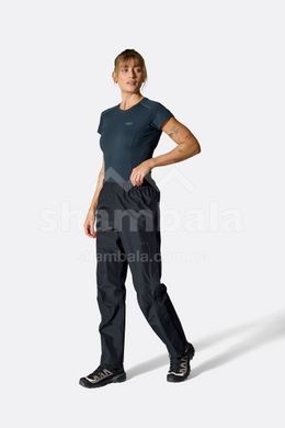 Штаны женские Rab Downpour Pants Wmns, Black, 16, Regular (RB QWI-30-BLK-16)