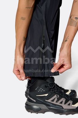 Штаны женские Rab Downpour Pants Wmns, Black, 16, Regular (RB QWI-30-BLK-16)