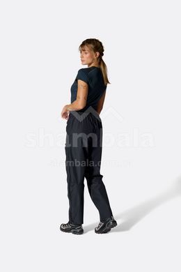 Штаны женские Rab Downpour Pants Wmns, Black, 16, Regular (RB QWI-30-BLK-16)