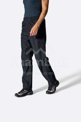 Штаны женские Rab Downpour Pants Wmns, Black, 16, Regular (RB QWI-30-BLK-16)