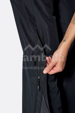 Штаны женские Rab Downpour Pants Wmns, Black, 16, Regular (RB QWI-30-BLK-16)