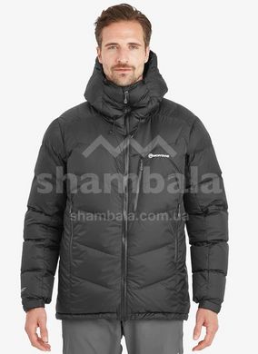 Мужской зимний пуховик Montane Resolute Down Jacket, Black, L (5056237091316)