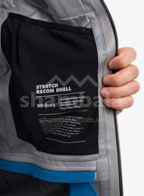 Гірськолижна чоловіча мембранна куртка Black Diamond Recon Stretch Ski Shell, L - Black (BD K6HI.015-L)