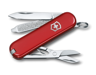 Швейцарський розкладний ніж Victorinox Classic SD, 7 функцій, 58 мм, Red (VKX0.6223)