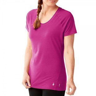 Футболка жіноча Smartwool Merino 150 Baselayer Pattern Short Sleeve Berry, р. M (SW 17254.044-M)