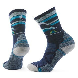 Носки женские Smartwool Women's Hike Light Cushion Mountain Moon Crew, Deep Navy, M (SW SW002272.092-M)