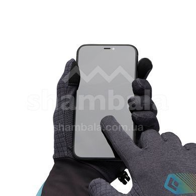 Рукавички чоловічі Black Diamond Deploy Wind Hood Gloves, Carbon/Glacier, L (BD 8017429642LRG1)