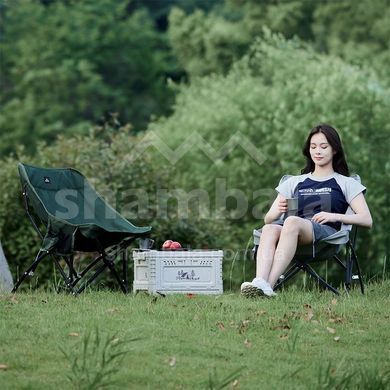 Стілець розкладний Naturehike CNK23JU0001, Dark Green (6976023929724)