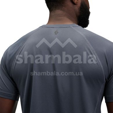 Футболка чоловіча Black Diamond M Distance SS Tee, Charcoal, L (BD 7520060038LRG1)