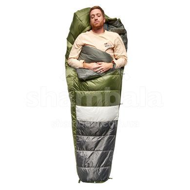 Спальный мешок Sierra Designs Shut Eye 20 (1/-5 &deg; C) - 183 см - двухсторонняя молния, green/grey (77614221R)