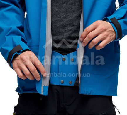 Гірськолижна чоловіча мембранна куртка Black Diamond Recon Stretch Ski Shell, S - Black (BD K6HI.015-S)