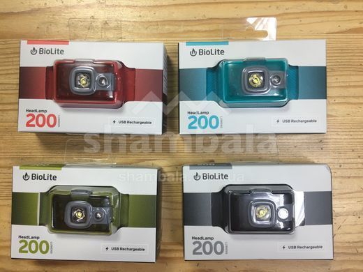 Налобний ліхтар BioLite Headlamp 200 люмен, Moss Green (BLT HPB0205) - (New)