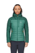 Легкий жіночий пуховик Rab Microlight Alpine Jacket Wmns, Green Slate/Eucalyptus, 12 (RB QDB-13-GSE-12)