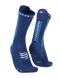 Носки Compressport Pro Racing Socks V4.0 Bike, Sodalite/Fluo Blue, T1 (XU00049B 533 0T1)