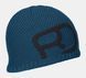 Шапка чоловіча Ortovox Rock'n'wool Beanie M, petrol blue, M (4251877744153)