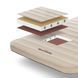 Самонадувающийся матрас одноместный с помпой Naturehike NH20FCD08, 200х76х10см, Beige (6976023925214)