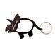 Брелок-открывашка Munkees Triceratops, Black (6932057834748)