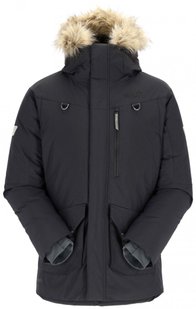 Чоловічий зимовий пуховик парка Rab Arctus Parka, Black, S (RB QDB-42-S)