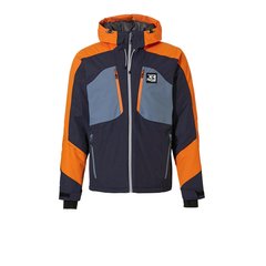 Горнолыжная мужская теплая мембранная куртка Rehall Leo 2022, L - navy (60176-3007-L)