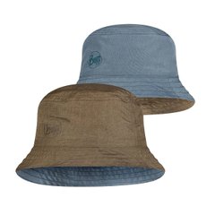 Панама Buff Travel Bucket Hat, Zadok Blue-Olive - M/L (BU 122592.707.25.00)