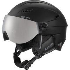 Шлем горнолыжный жіночий Cairn Electron Visor SPX3, mat black, 57-58 (0605810-02-57-58)