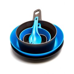 Набор посуды Wildo Explorer Kit Multicolor, Light Blue/Dark Grey (67245)