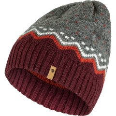 Шапка Fjallraven Ovik Knit Hat, Dark Garnet, One Size (7323450724696)