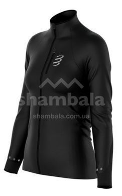 Ветровка женская Compressport Hurricane Windproof Jacket W, Black, XS (7630102552911)