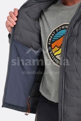Чоловічий зимовий пуховик Rab Cubit Stretch Down Hoody, Chlorite Green, MED (RB QDB-30-CHG-MED)