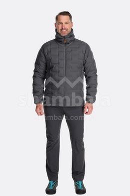 Чоловічий зимовий пуховик Rab Cubit Stretch Down Hoody, Chlorite Green, MED (RB QDB-30-CHG-MED)